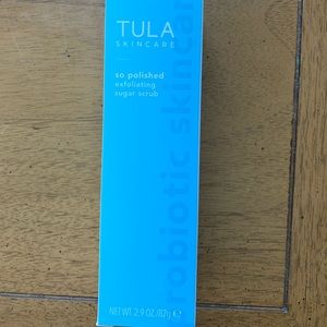 TULA so polished exfoliating sugar scrub new
